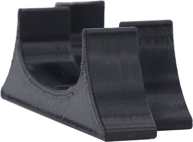 Arealer Horizontaler und Vertikaler Konsolenhalter für Nintendo Wii U, Schwarz, Rutschfester 3D-gedruckter Ständer - Bild 1