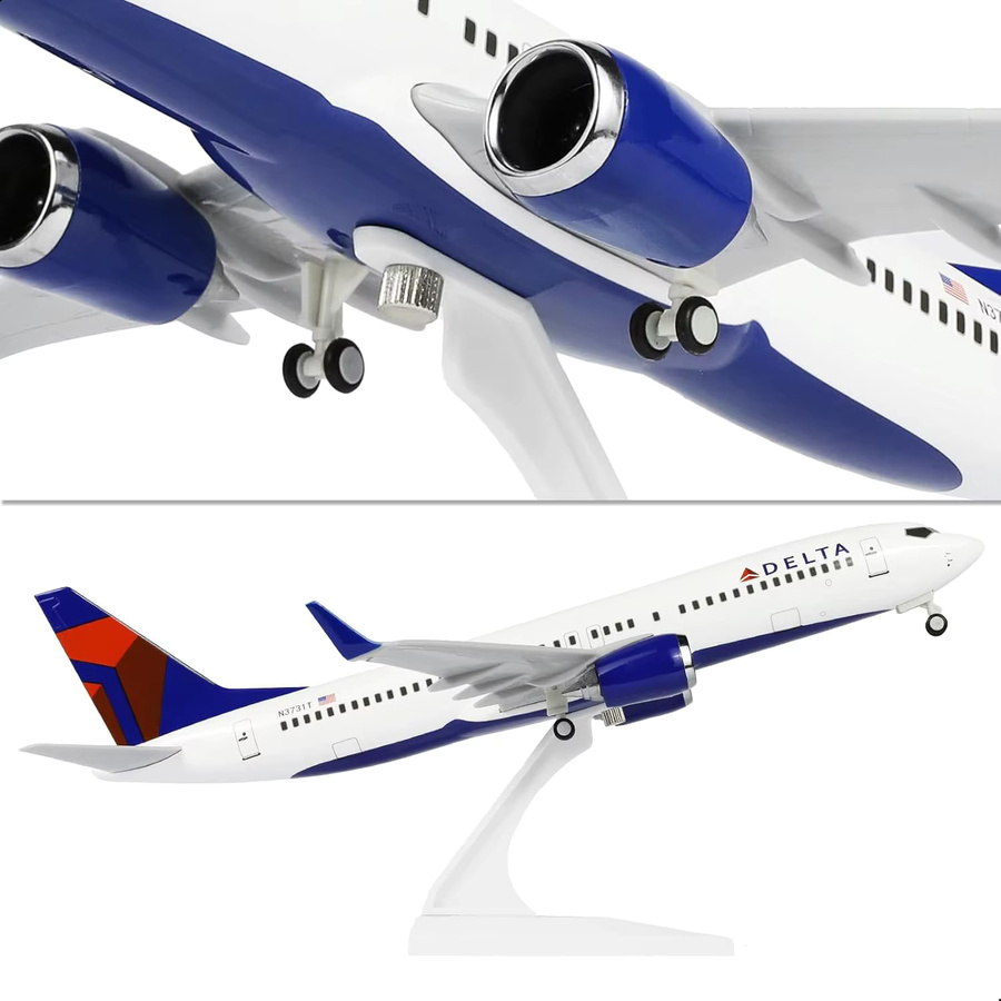 ZOCO Delta B737, Flugzeugmodell-Bausatz, Maßstab 1:240 - Bild 4