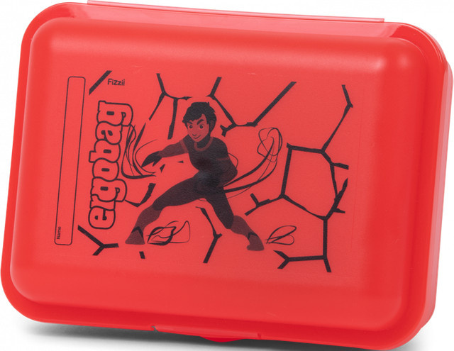 ergobag Brotdose SupBärheld mit Unterteilungen in Rot - Bild 1