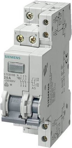 Siemens Kontrollschalter Grau 20A 3 Schließer 5TE8108 - Bild 1