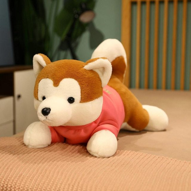 Binchi Fitness Japan Akita Hund Plüschtier, ab 14 Jahren - Bild 1