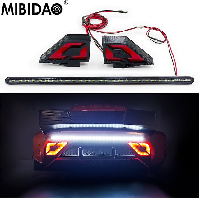 MIBIDAO Frontscheinwerfer, hinteres Rücklicht, Seitenlicht, Upgrade-Teile - Bild 1