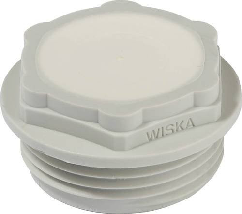 Wiska EMS 32 Kabeleinführung aus Kunststoff in Lichtgrau, Klemm-Ø max. 25 mm, Plattenstärke max. 9 mm, 100er Packung - Bild 1