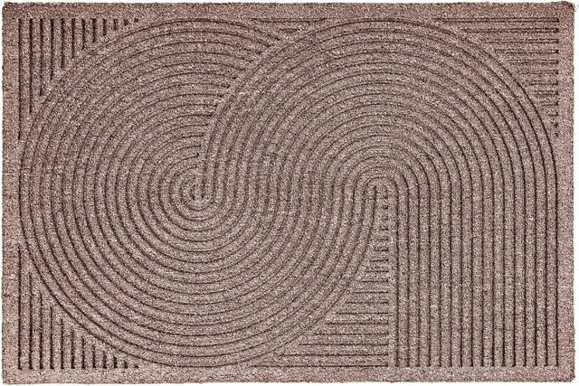 Astra Fußmatte Graphic Deluxe in Sand, rutschfest und schmutzabweisend, B/T: 45 x 75 cm - Bild 1