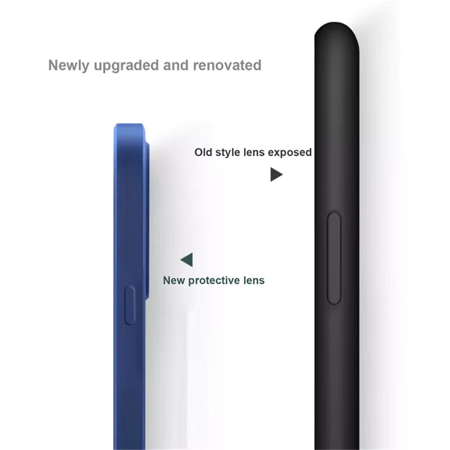 Xiaomi POCO F7 Pro Handyhülle Luxus Candy Hellweiß aus weichem Flüssigsilikon mit Kameraschutz - Bild 3