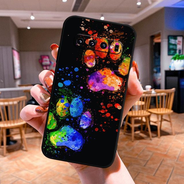 Graffiti Schutzhülle aus weichem TPU für Samsung Galaxy S24 Ultra S23 S22 S21 S20 Note 20 Ultra in Multicolour - Bild 1