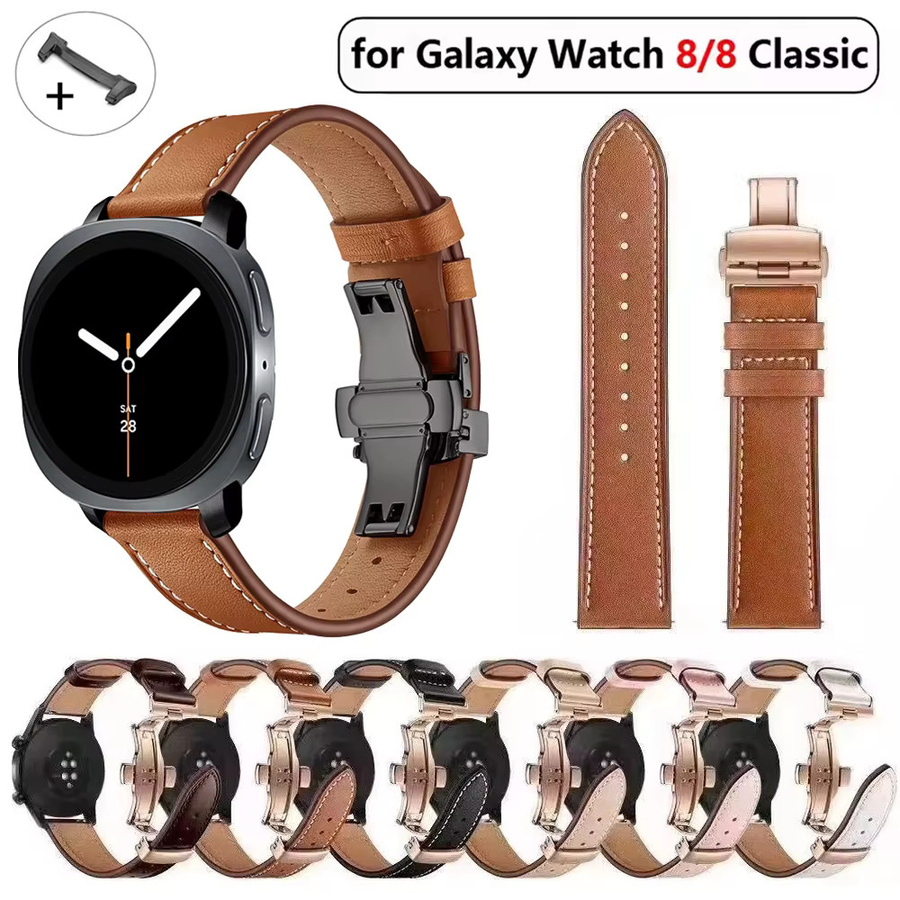 Uhrenarmband Leder, Samsung Galaxy Watch 8, Unisex - Bild 2