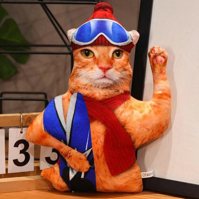 Kidsly Kreative Katze Plüschtier, 40cm, ab 14 Jahren - Bild 1