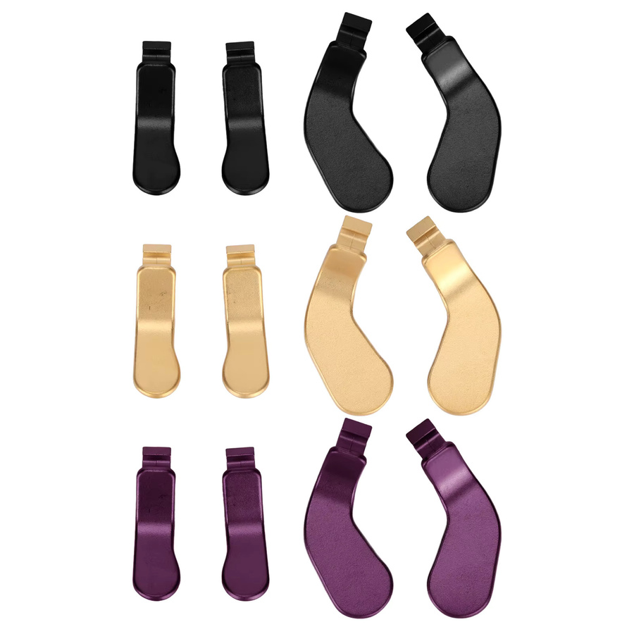 4 Stück Ersatz-Controller-Paddles aus Edelstahl für Xbox One Elite Controller Serie 2 Modell 1797 in Schwarz und Gold von Arealer - Bild 2