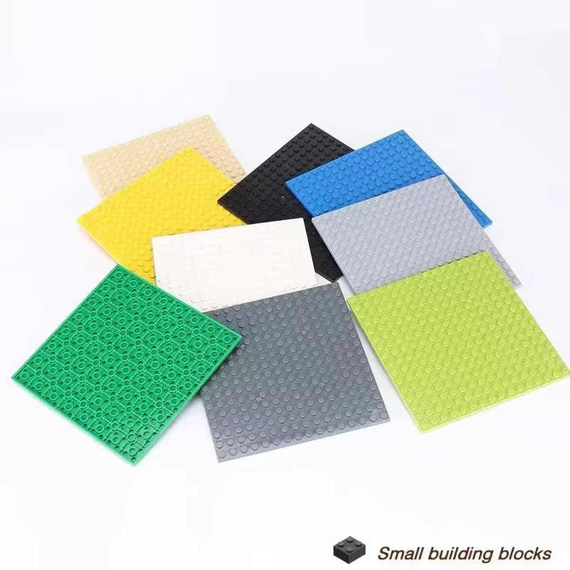 Hairun Doppelseitige Grundplatte 16 x 16 Punkte für MOC-Bausteine, Mehrfarbig - Bild 2