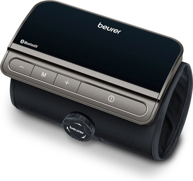 Beurer Oberarm-Blutdruckmessgerät BM 81 easyLock BT in Schwarz - Bild 1