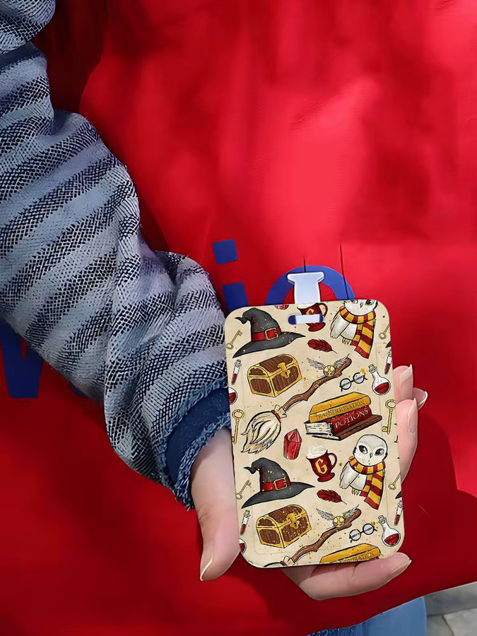H-HarryS Kartenhalter mit Halsband, Anhänger, Türausweishalter, Schlüsselanhänger - Bild 3