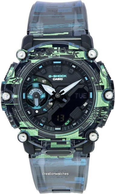 Casio G-Shock Armbanduhr, Analog-Digital, Quarz, Kunststoff, Schwarz, Herren - Bild 1