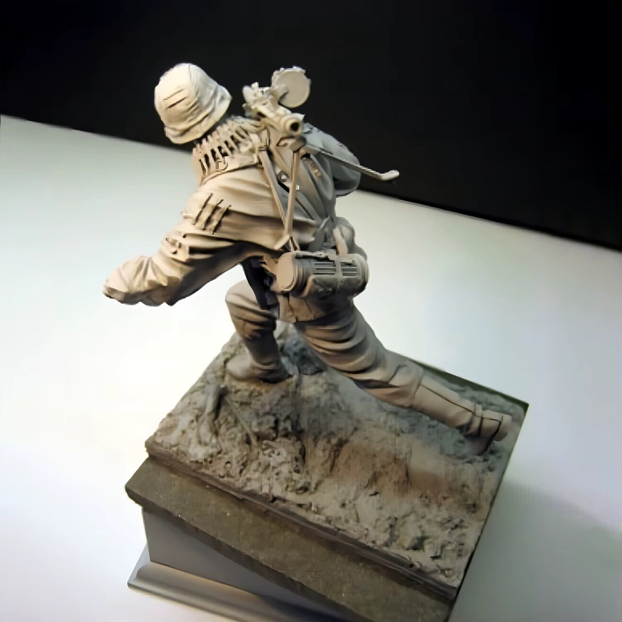 MEEKLION MODEL Militär, Resin-Modellfiguren-Kits, 1/16, unmontiert und unbemalt - Bild 3