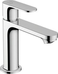 Hansgrohe Waschtisch-Einhebelmischer Rebris S 110 CoolSt in Chrom mit Zugstangen-Ablaufgarnitur - Bild 1