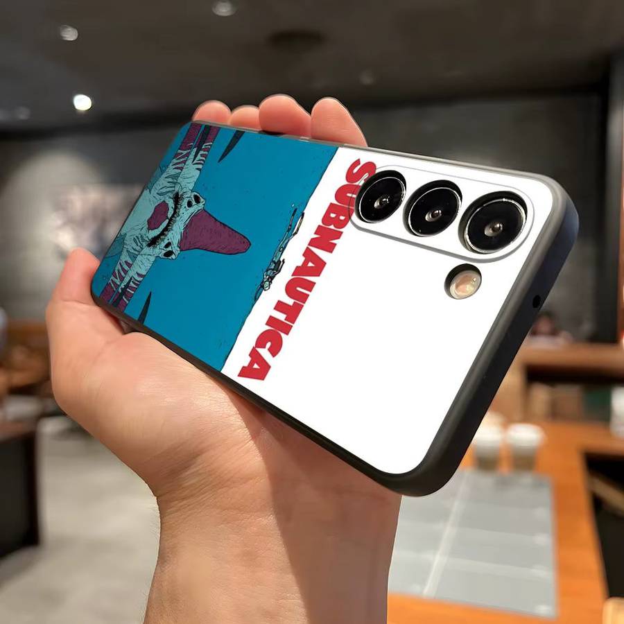 Game S-Subnautica Softshell Handyhülle für Samsung Galaxy A-Serie in Schwarz - Bild 2