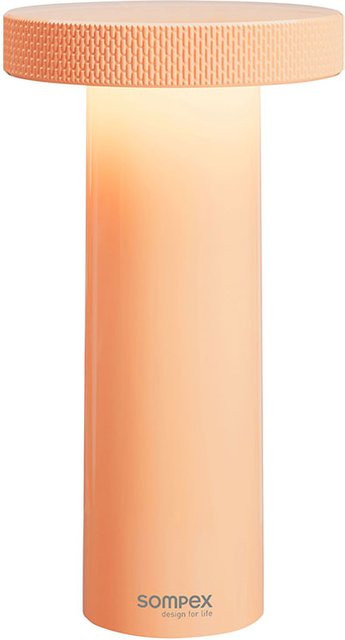 Sompex Volume LED-Akkuleuchte in Apricot mit dimmbarer Lichtfarbe und Touch-Bedienung - Bild 1