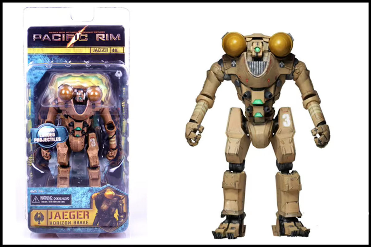 Bandai Pacific Rim Actionfigur Red Tramp Mecha Modellspielzeug in Rot, 7 Zoll - Bild 3