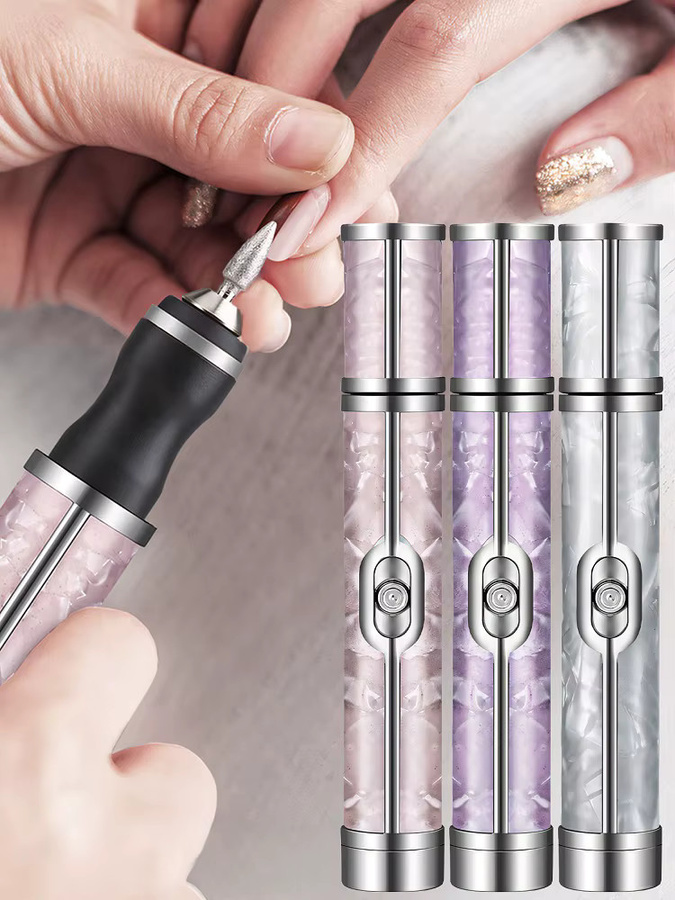 Alyson Elektrischer Nagelschleifer, Wiederaufladbare Nagelbohrmaschine, Unisex - Bild 1