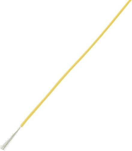 TRU Components LiY Litze 1 x 0,14 mm² Gelb 100 m - Bild 1