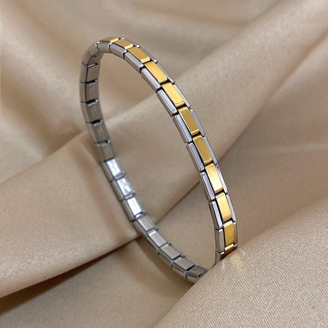 Armband Edelstahl, gray, Damen - Bild 1