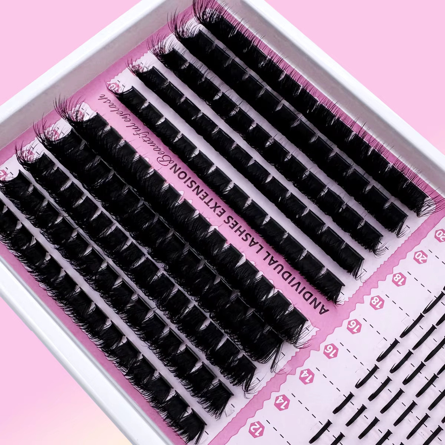 UMIRYAO Wimpern Spikes, Black, Natürlich, Unisex - Bild 5