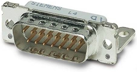 Phoenix Contact VS-15-ST-DSUB-ER 1688081 D-SUB Stiftleiste 90 Grad, 15 Pol, Farbe: Silber, 10 Stück - Bild 1