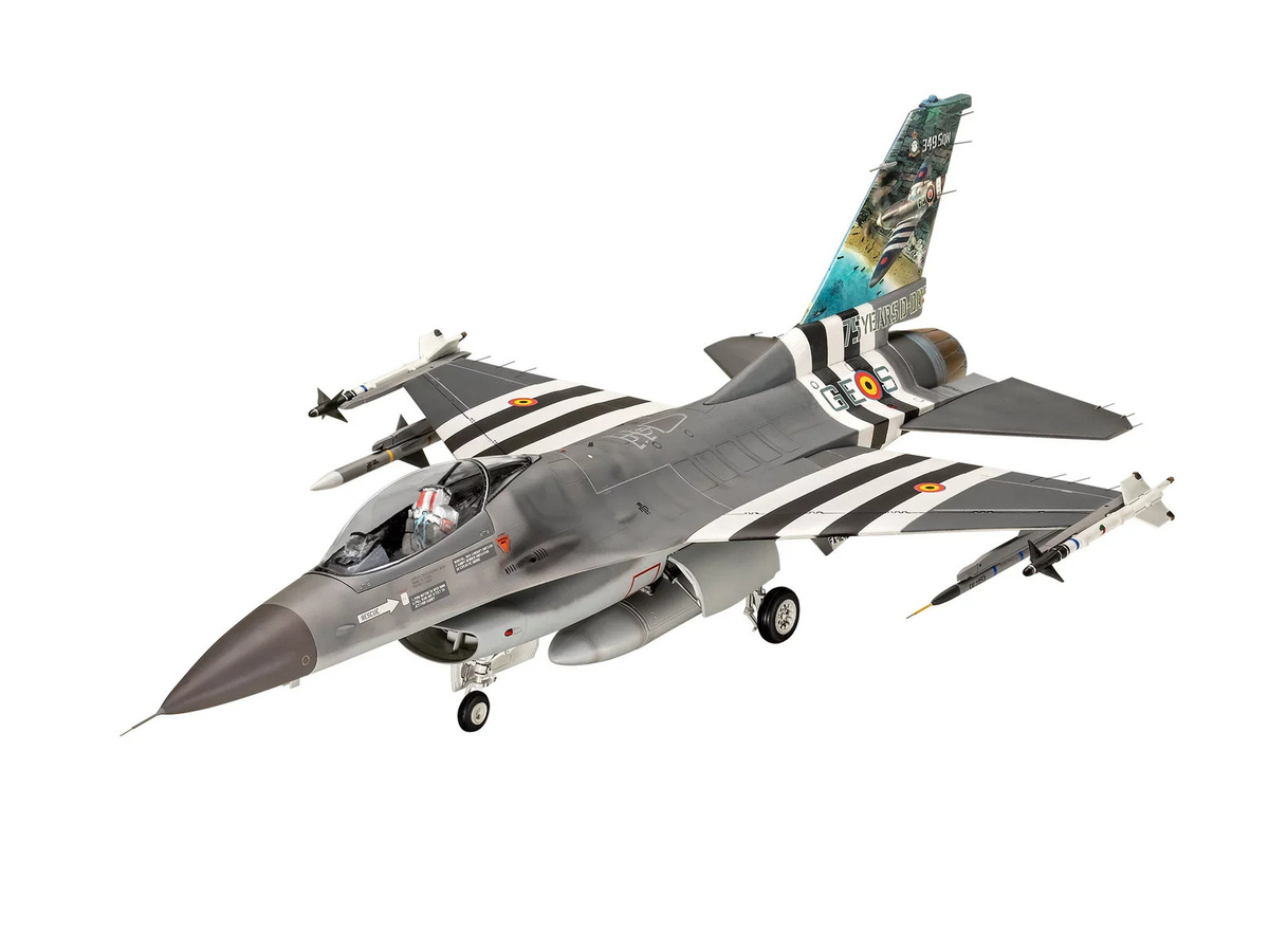 Revell 50th Anniversary F-16 Falcon, Modellbau, 1:32, ab 14 Jahren - Bild 3