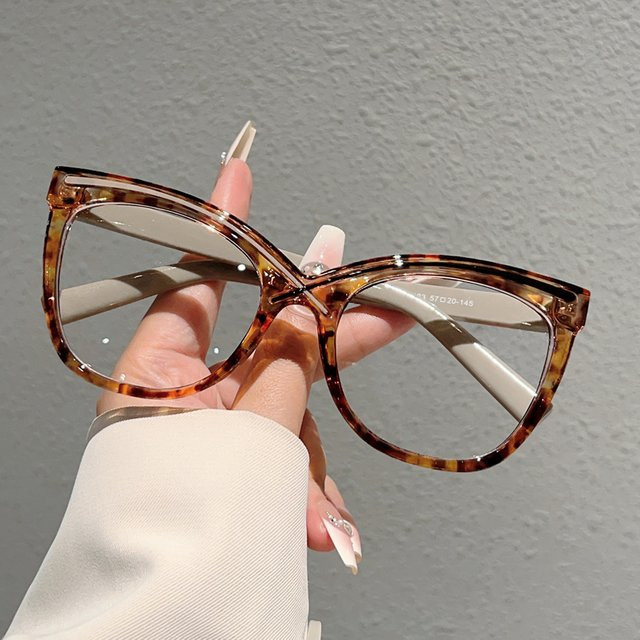 KAMMPT Cat Eye Korrektionsbrille, Vollrand, transparent, Damen, Blaulichtfilter - Bild 1