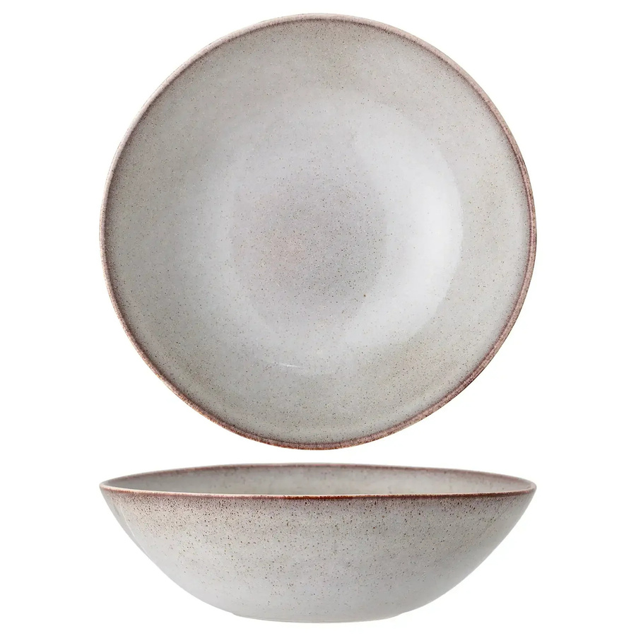 Bloomingville Keramikschale Sandrine in Beige mit einem Durchmesser von 32 cm - Bild 1