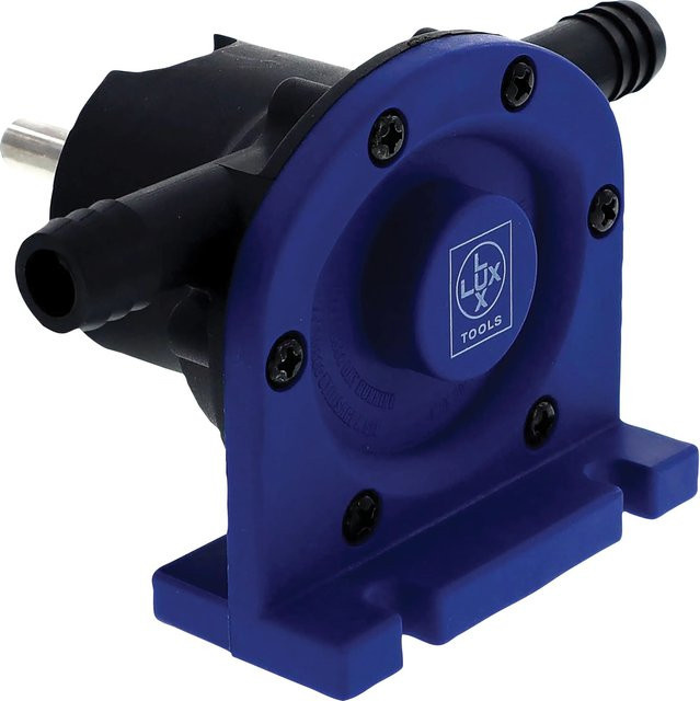 LUX-TOOLS Bohrmaschinenpumpe klein 1300 in Blau aus Kunststoff - Bild 1