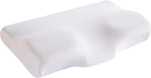 Yiran Nackenkissen aus Memory-Foam gegen Schnarchen, Weiß, B/T/H: 50 x 30 cm - Bild 1
