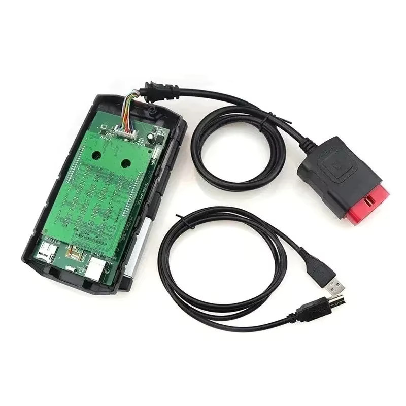 Delphis CDP Pro OBD2 Scanner mit USB und Bluetooth für PKW und LKW Diagnose in Schwarz - Bild 2