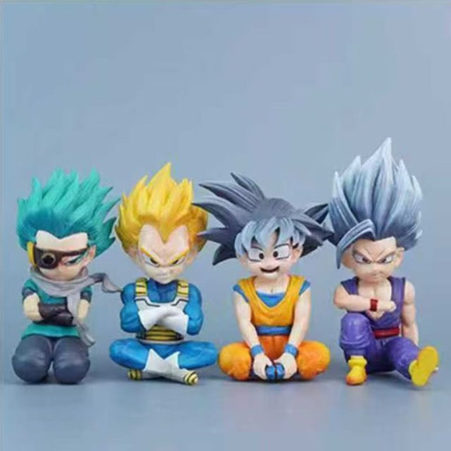 Bandai Dragon Ball Anime Goku Vegeta Granola Gohan, Actionfiguren, Kunststoff - Bild 1