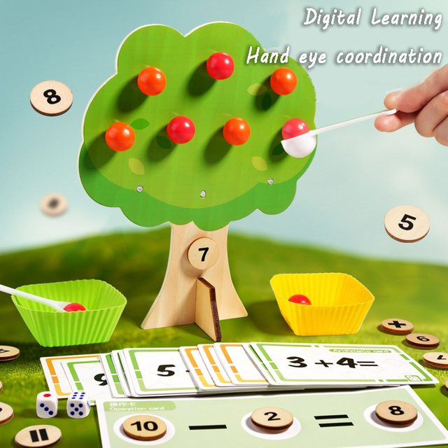 Brozebra Magnetisches Mathematik Zählen Lernen Spielzeug, Montessori Lehrmittel - Bild 1