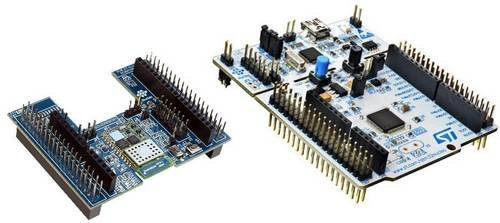 STMicroelectronics NUCLEO-F072RB Entwicklungsboard in Blau - Bild 1
