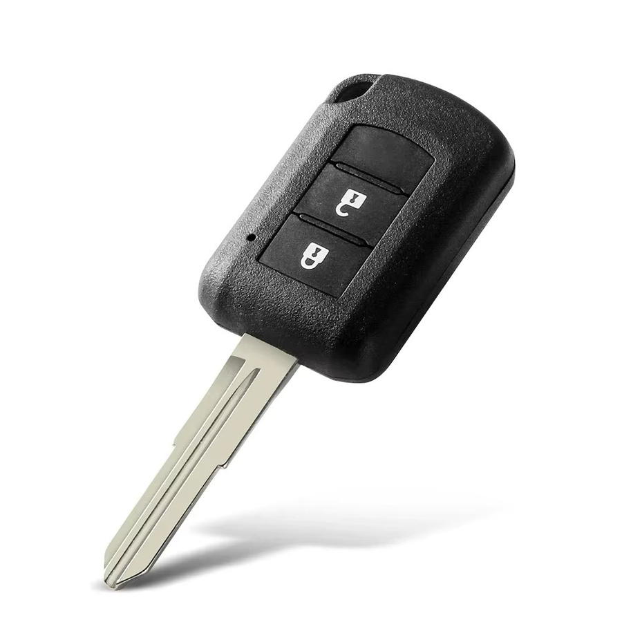 KEYYOU Ersatzgehäuse für Mitsubishi Eclipse Outlander Mirage Lancer 2016-2021 Auto Schlüssel Fob Case in Schwarz - Bild 2