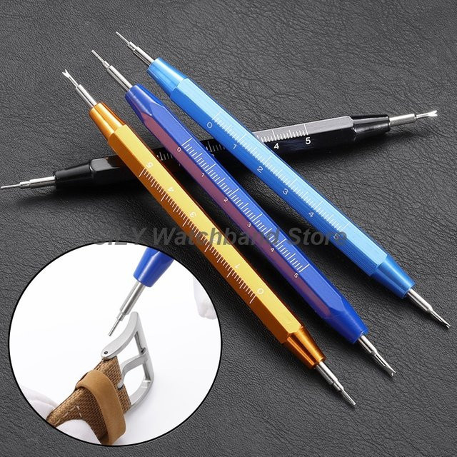 Bandverbindungsstift-Entferner, doppelseitiges Werkzeug, Schwarz, Unisex - Bild 1