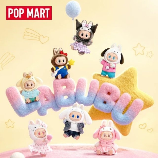 POP MART The Monsters x Sanrio, Vinyl Plüschpuppe, Blind Box - Bild 1