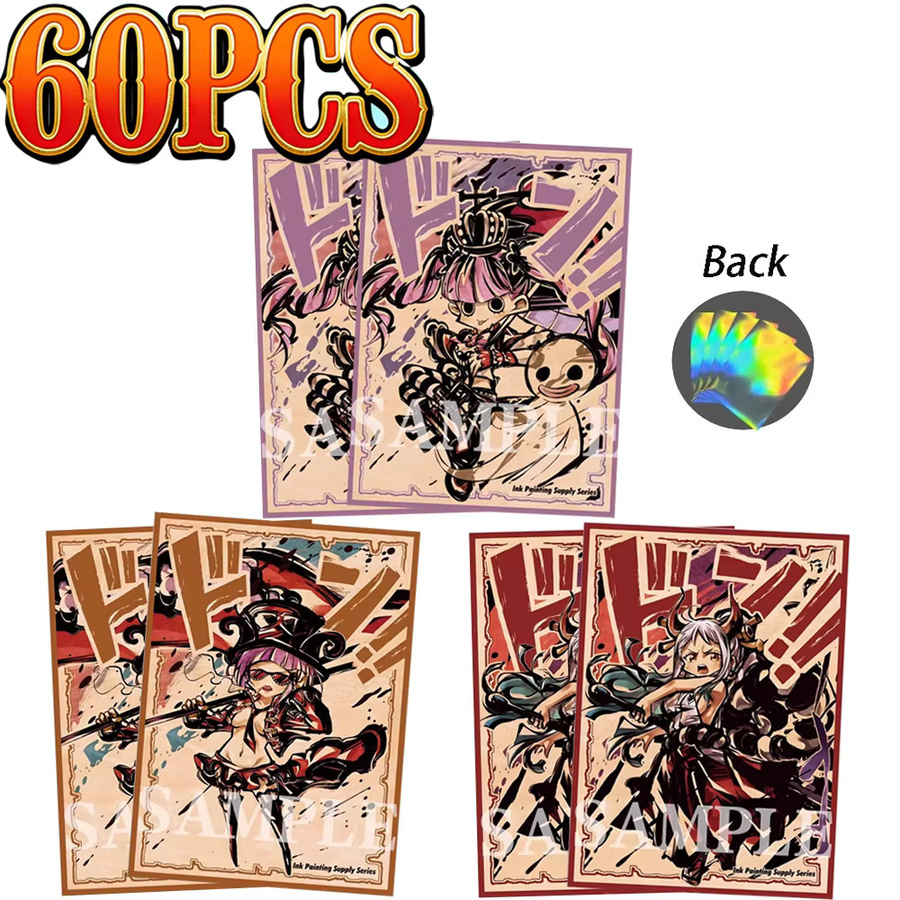 Bandai One Piece Kartenhüllen, Yamato Perona, 60-teiliges Set, Bunt / Mehrfarbig - Bild 2