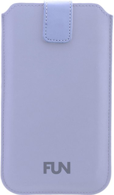 Peter Jäckel Sleeve Uni Handyhülle Soft Touch für 6.9 Zoll Smartphones in Lilac - Bild 1