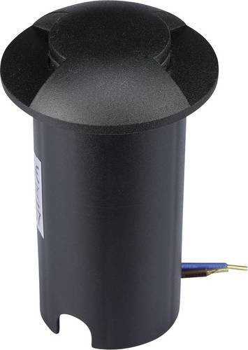 V-TAC LED-Boden-Einbauleuchte VT-1161 211468 Schwarz IP67 aus Edelstahl und Aluminium für Wege, Einfahrten und Terrassen mit 1W - Bild 1