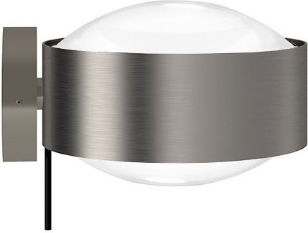 Top Light Puk! 120 Wall Avantgarde Wandleuchte in Nickel matt mit mattem Glas - Bild 1