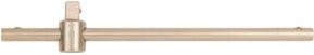 KS Tools BRONZEplus T-Griff mit Gleitstück 1/2" aus Aluminium-Bronze, Silber, Länge: 250 mm - Bild 1