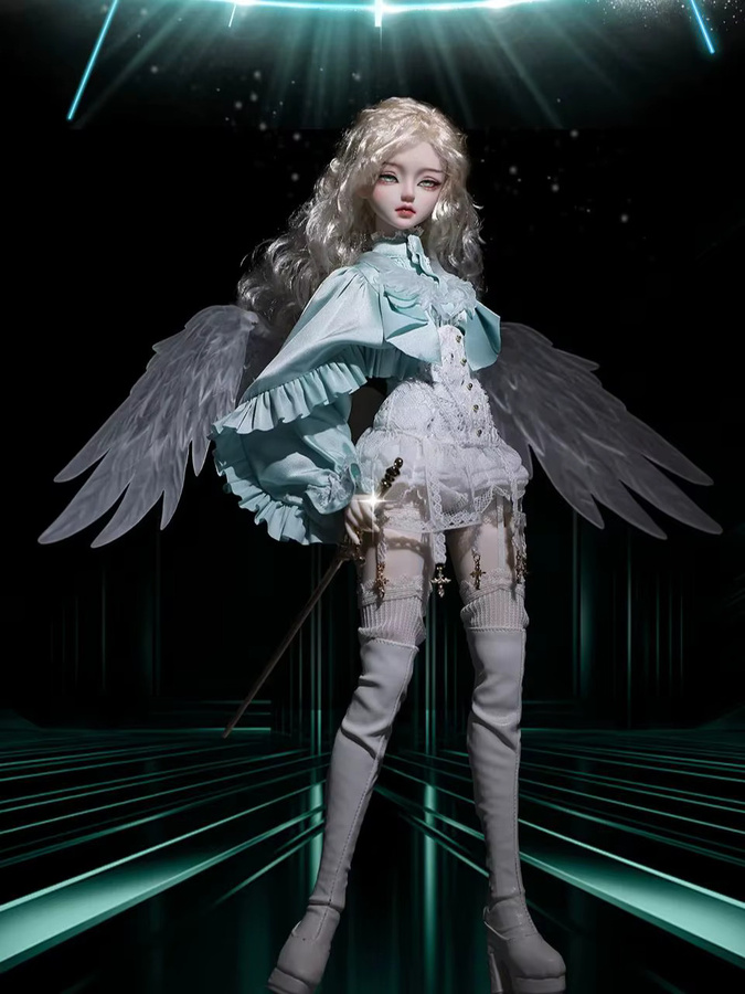 Joybjd Qadir Bjd Puppe Komplettset, Fantasy Angel, Resin-Stil - Bild 3