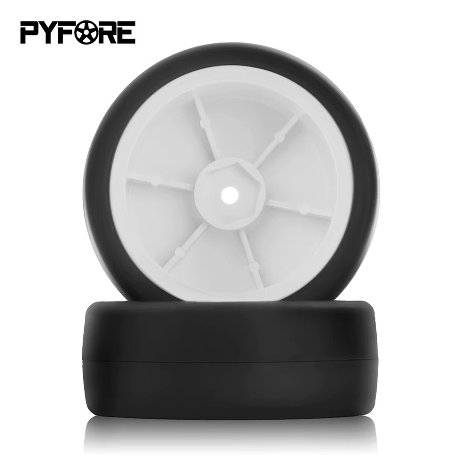 PYFORE Racing Hot Melt Reifen, 4er Set, 1:10 RC Modell Zubehör - Bild 2