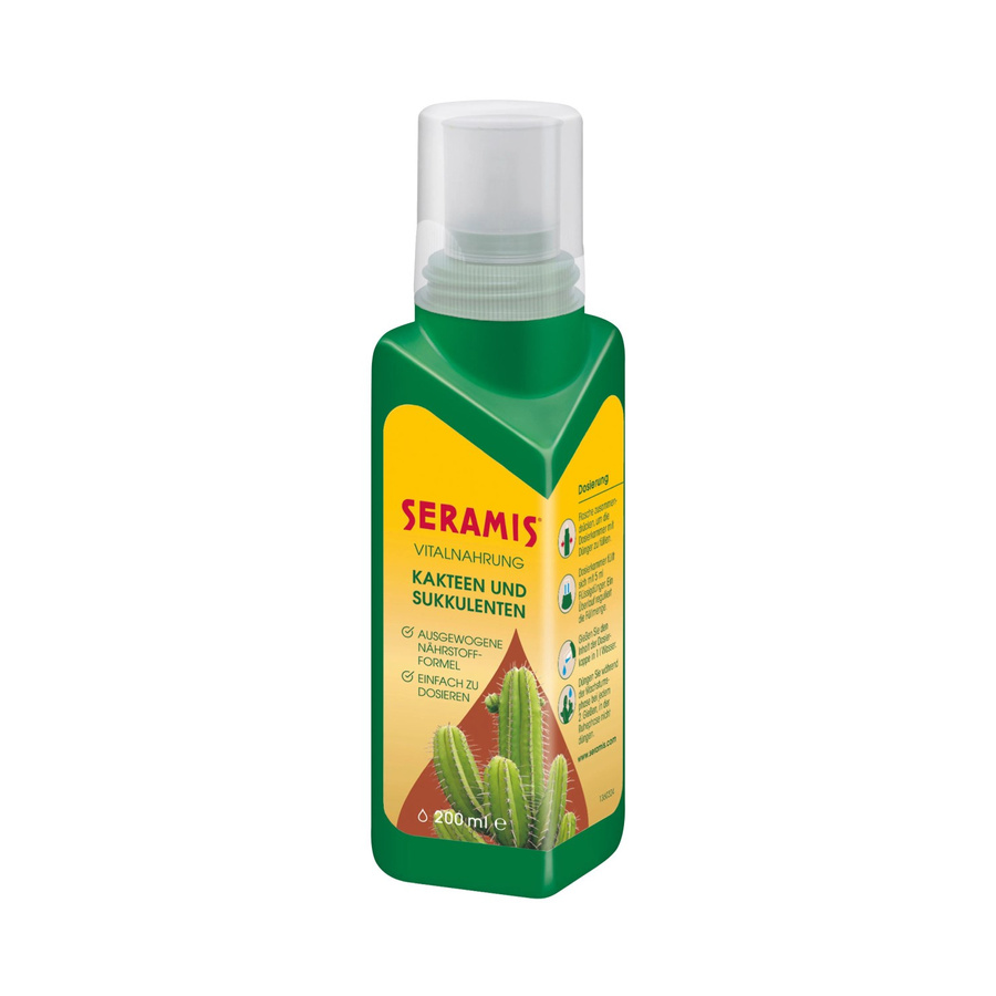 Seramis Vitalnahrung Plant Tonic Flüssigdünger für Kakteen und Sukkulenten 200 ml - Bild 2