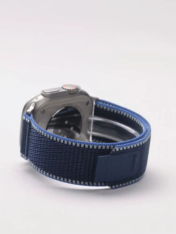 Alpine Loop Uhrenarmband Nylon, Schwarz, Unisex, für Apple Watch - Bild 1