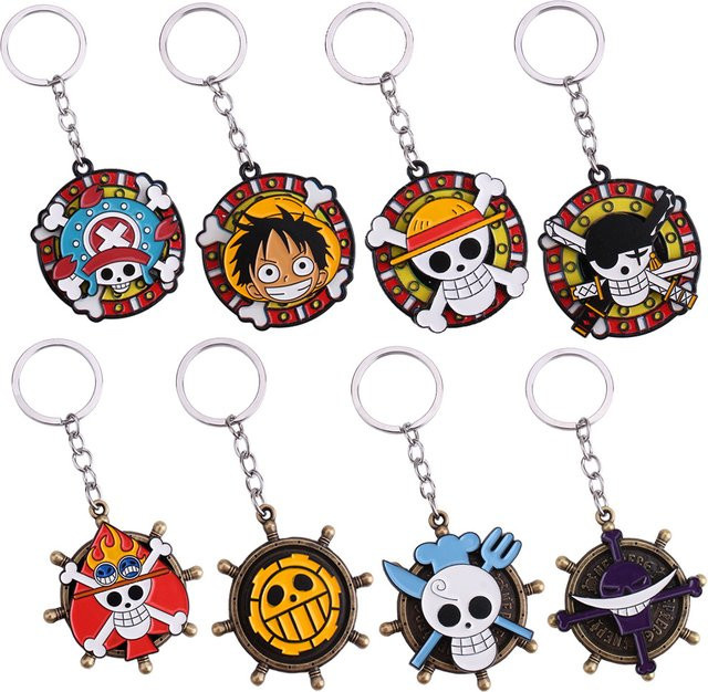 Bandai One Piece Luffy Schlüsselanhänger, Metall, Zubehör - Bild 1