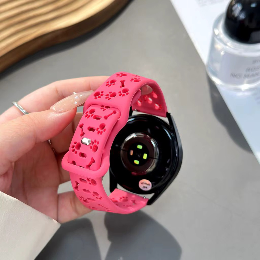 Geekthink Uhrenarmband Silikon, Hundepfoten, Redmi Watch 5 Active/Lite - Bild 2
